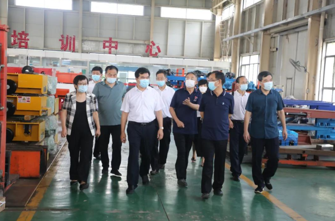 市委常委、縣委書記王俊紅到河北新大地調研 