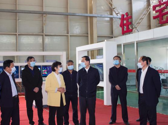 市委常委、縣委書(shū)記張業(yè)蒞臨河北新大地 助力企業(yè)快速發(fā)展 