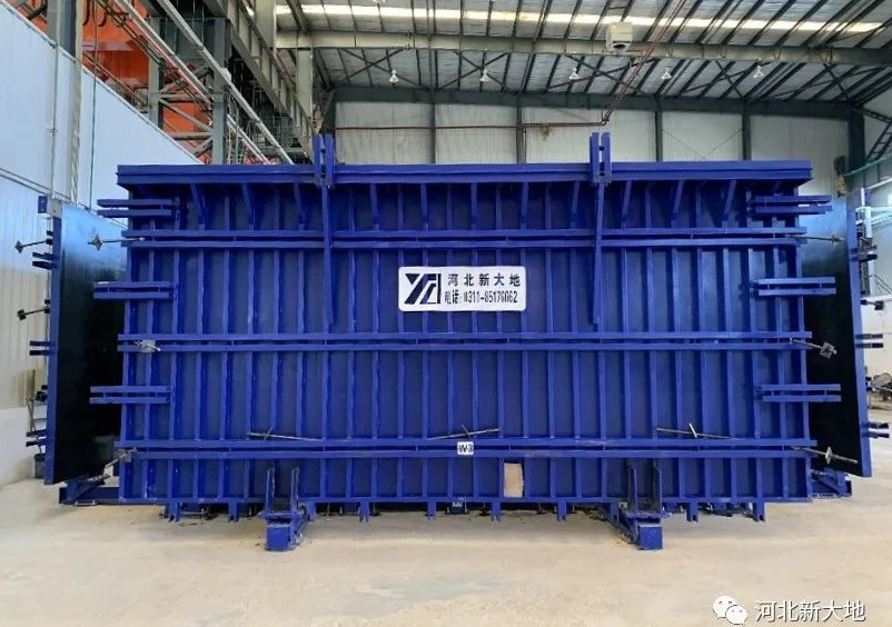 河北新大地3D車庫(kù)房屋模具試生產(chǎn)成功